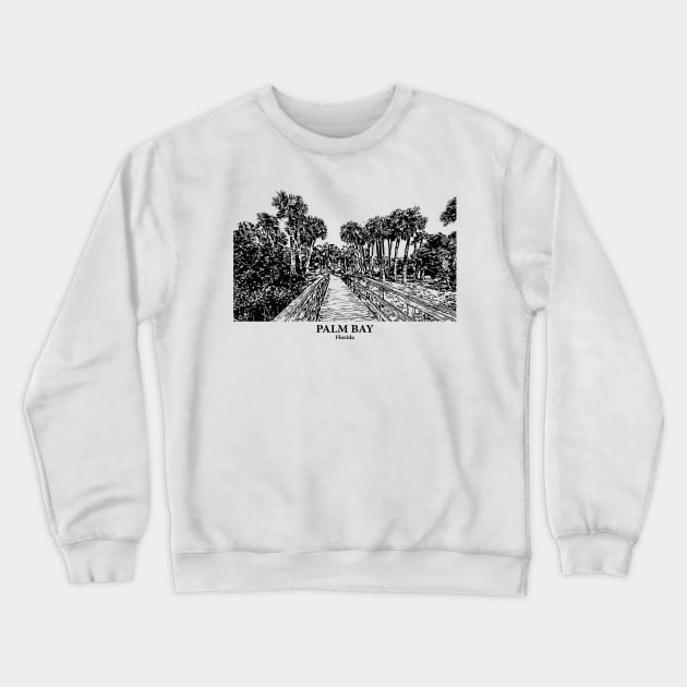 Palm Bay - Florida Crewneck Sweatshirt by Lakeric